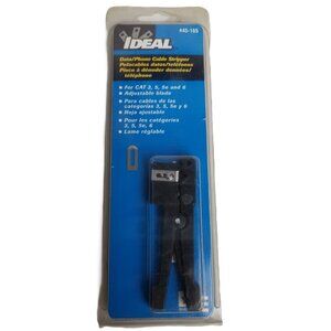 Ideal 45-165 Cable Stripper Tool New Cat 3 5 5e 6 Coaxial UTP STP
